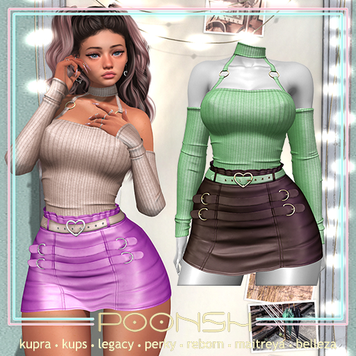 - pOOnsh - Kira Club Outfit (green)