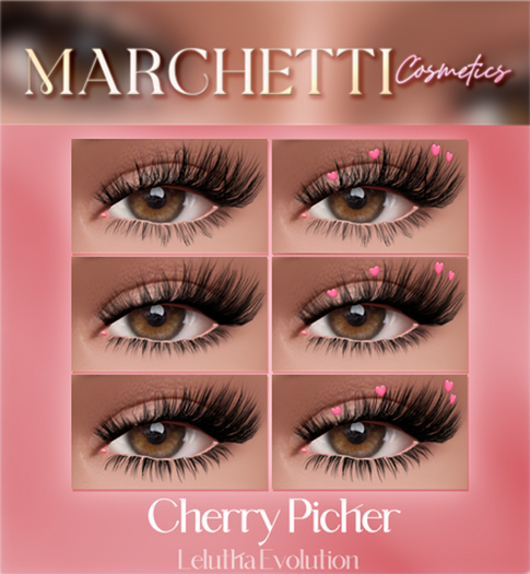 Marchetti. Cherry Picker Lashes (Add Me)