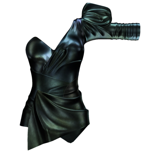 [Pawesome!] Elegant Dress - Blue Diamond