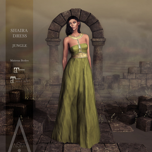 ..AiShA. Shaira Dress Jungle 