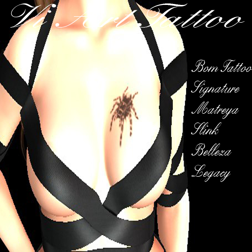 VI Tattoo BOM Femeli-SPIDER