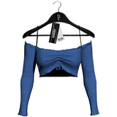 Emery Bulnes Top Blue