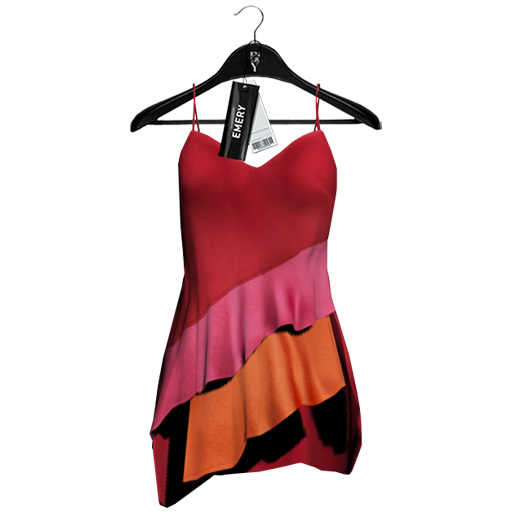 Emery Valencia Dress Red