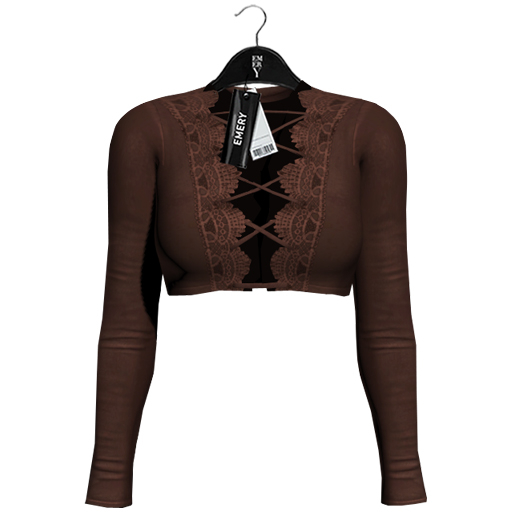 Emery Tylynn Top Choco