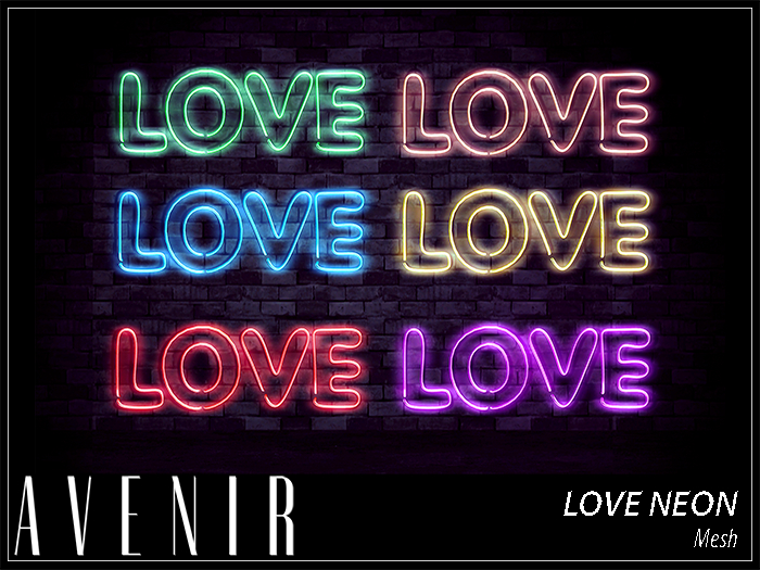 AVENIR: Love Neon Mesh - FATPACK -
