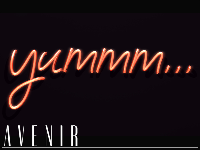 AVENIR: Yummm... Neon Mesh - RED - 