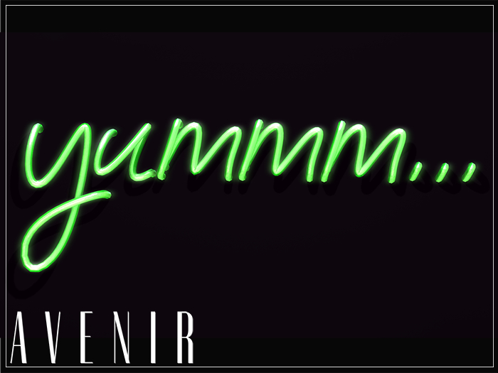 AVENIR: Yummm... Neon Mesh - GREEN - 