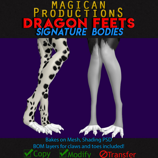 M*P BOM Dragon Feets (Signature)
