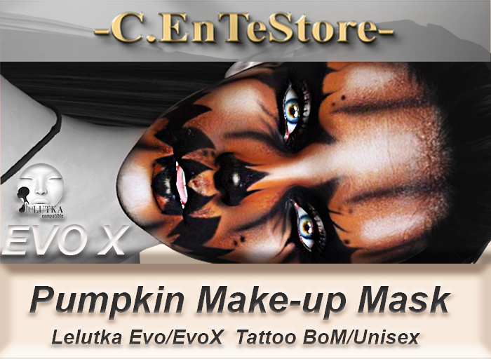 -C.EnTeS.- LeLUTKA EVO/EVOX -HALLOWEEN PUMPKIN MASK