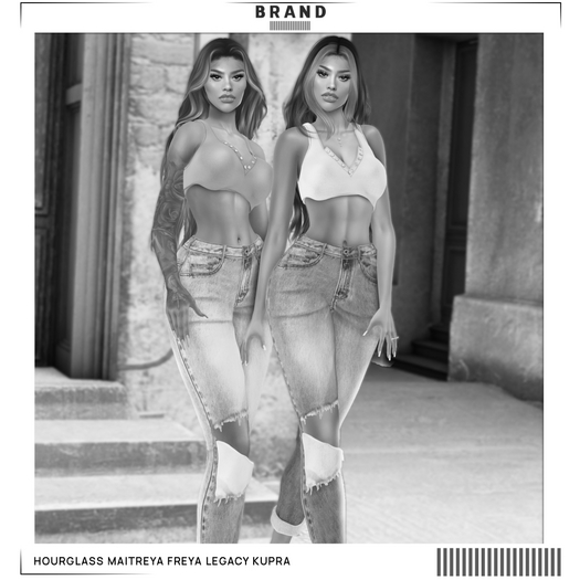 Brand Apparel - Layla Ripped Jeans (FATPACK)