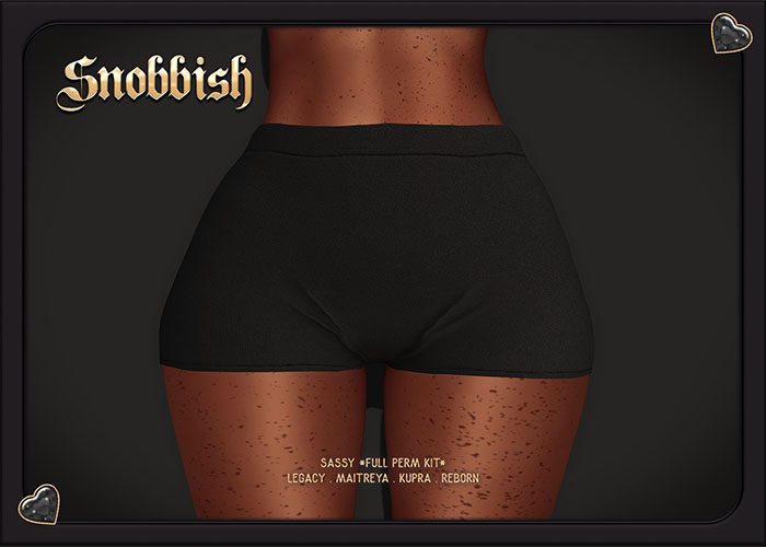 Sassy Shorts *Full Perm Kit* UPDATED 1.3