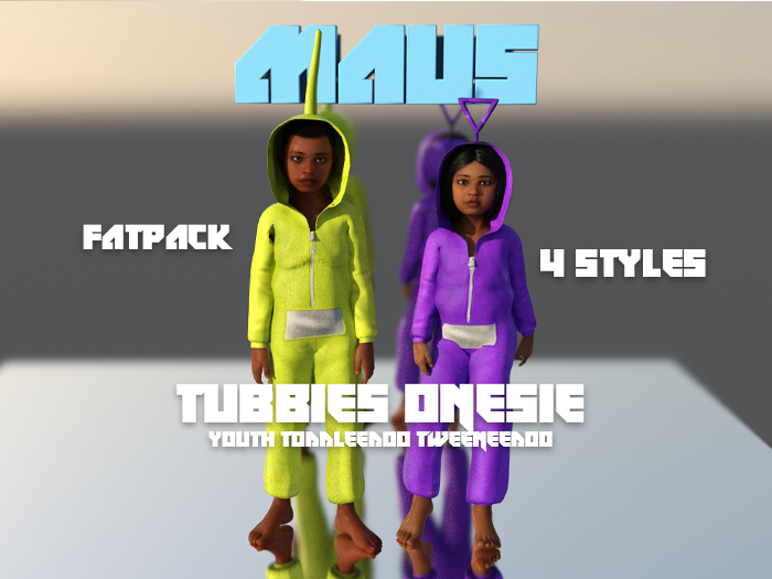 MAUS // Tubbies Onesie - Fatpack - ADD