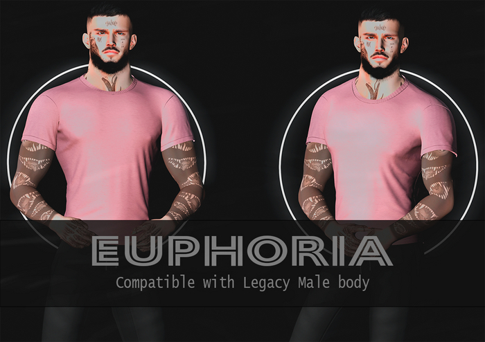 [EUPHORIA] Henry T-shirt Legacy Pink