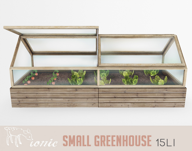 ionic : minimal needs : Small Greenhouse