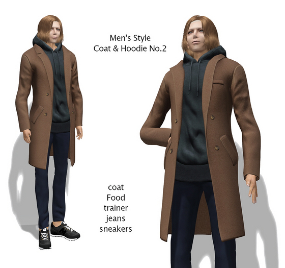 Men's Style Coat & Hoodie No.2 Box