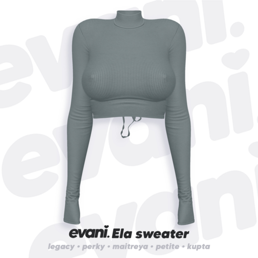 evani. Ela sweater - mint
