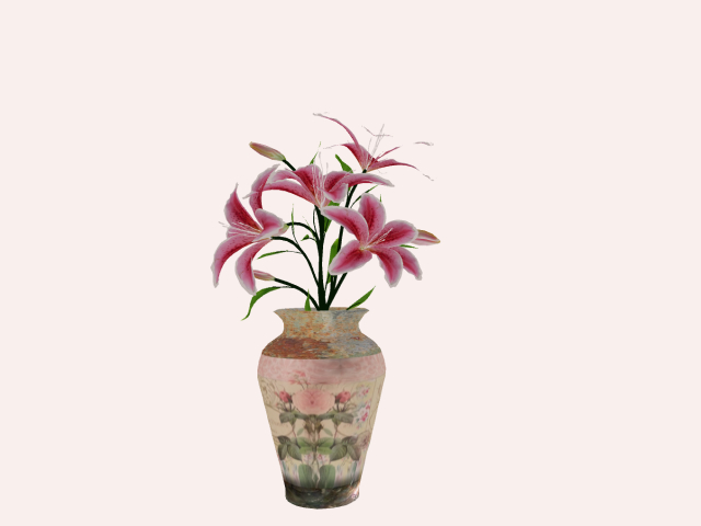 Lilies In vase