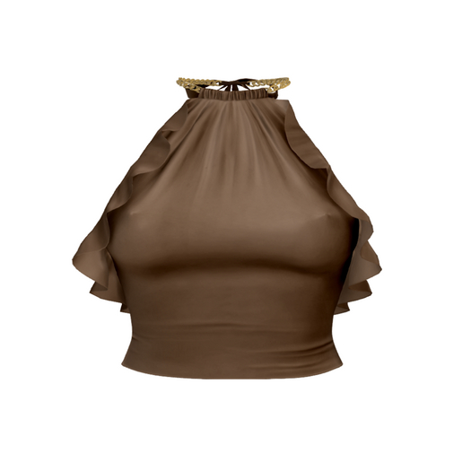 [Pawesome!] Victoria Top - Brown