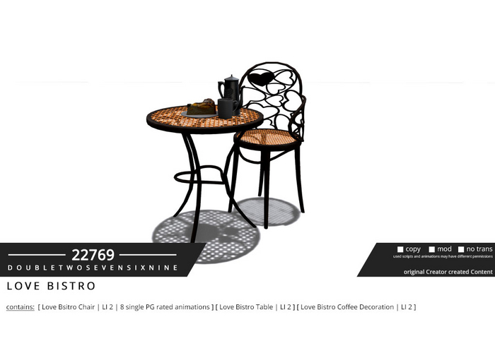 22769 - Love Bistro Valentines Special 2022