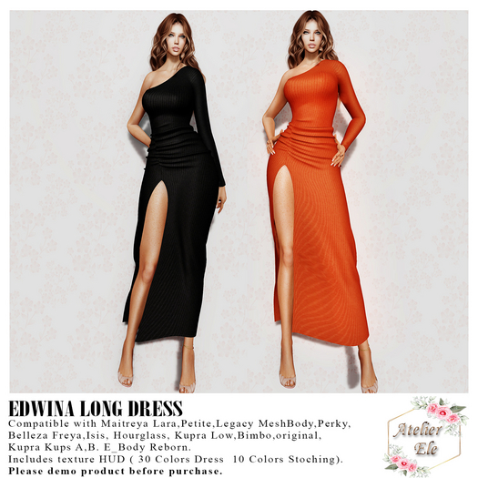 {AE} EDWINA LONG DRESS