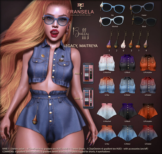 24. FRANSELA: "Buffy" Shorts [MAITREYA] RARE + HUD