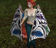Jumble - Feathery Corrugated Metal Applier for [P&C] Drake Wings 1.0
