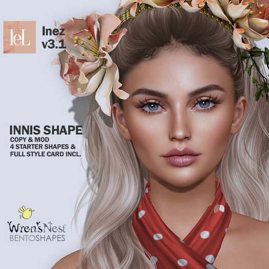 { wren's nest } Innis Shape for LeLutka Inez v3.1