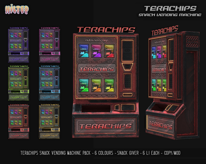 HILTED - Terachips Snack Vending Machine Pack