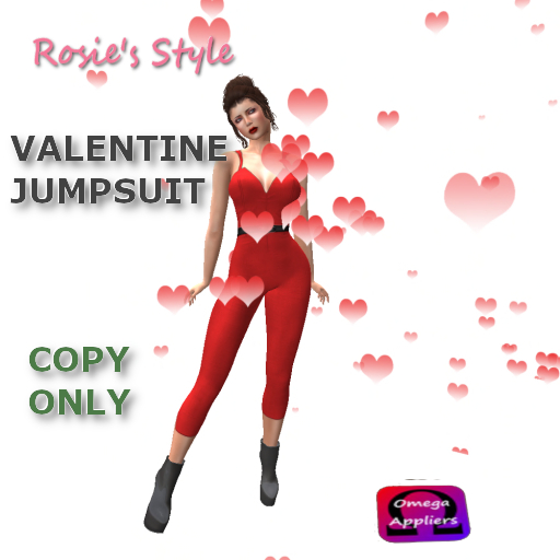 RS*Valentine Red Jumpsuit