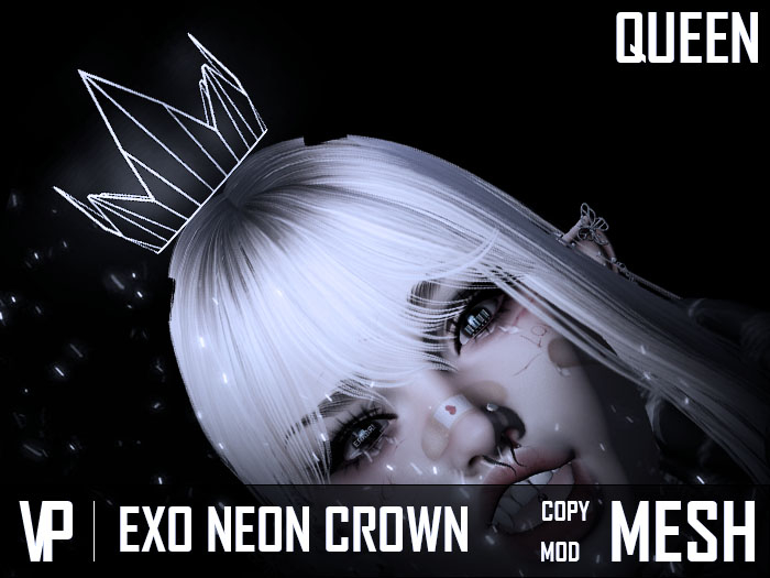 =VP= Exo Neon Crown QUEEN(COPY/MOD)