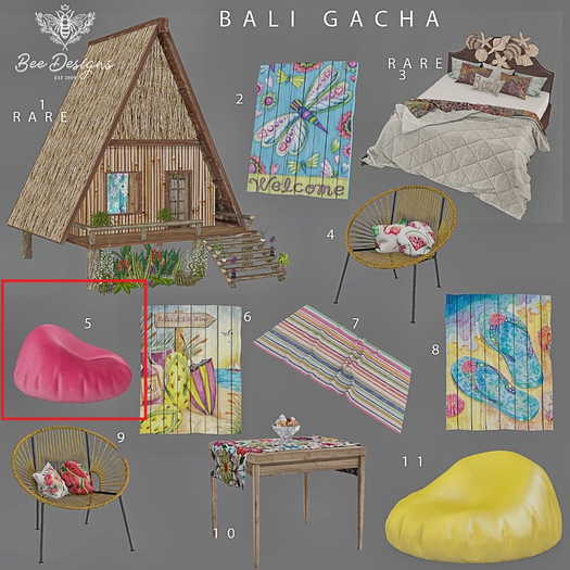 Bee Designs Bali Gacha 5