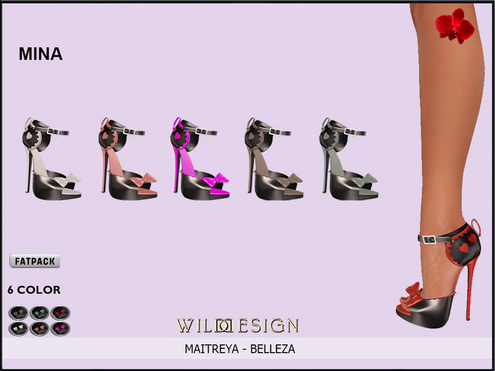 [Wild Design] MINA -SHOHES - VALENTINE - DEMO