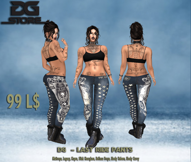 DG  - Last Ride Pants - Box