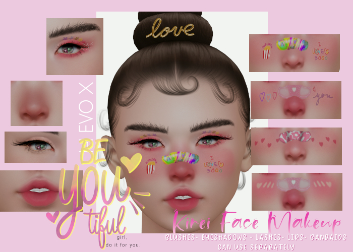 beYOUtiful. Kirei Face Makeup (Lel EvoX)