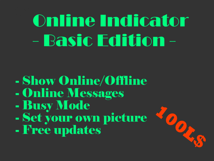 Online Indicator Basic Edition