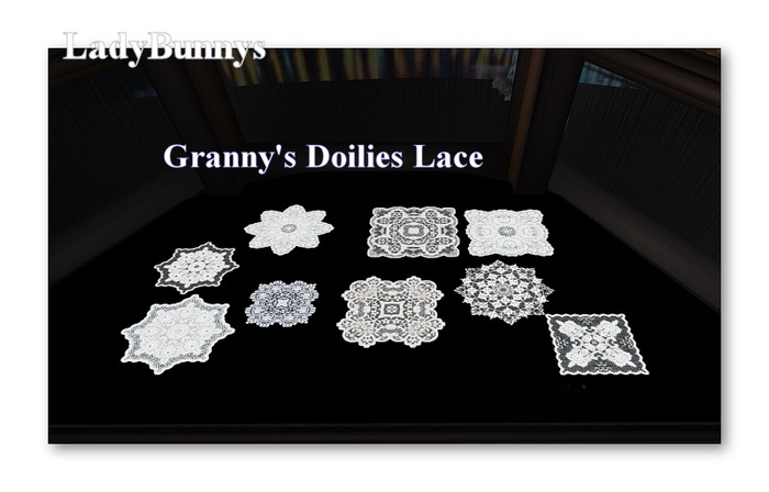 *•Lovely Details•*Granny's Doilies Lace <full perm textures>
