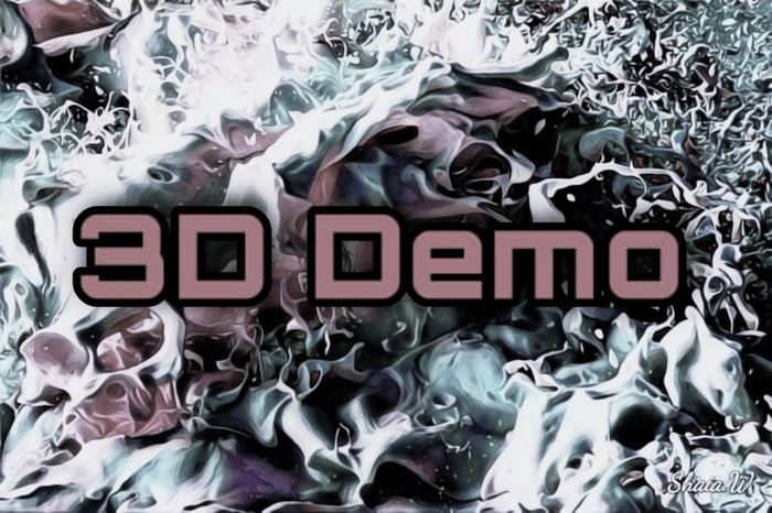  "Ocean eyes" - 3D DEMO