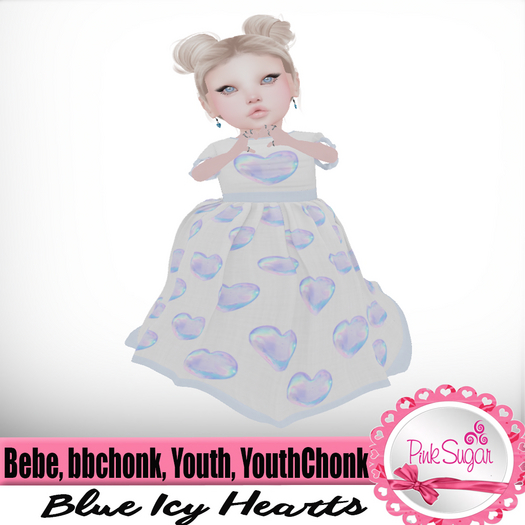 PS Icy Hearts Blue BOXED