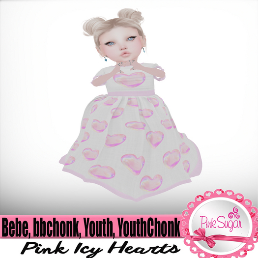 PS Icy Hearts Pink BOXED