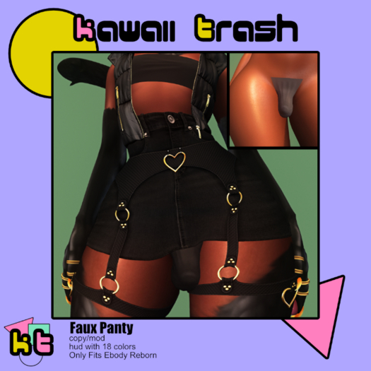 :KT: Faux Panty (attach to unpack)