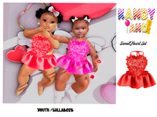 KL- Sweetheart Set Red