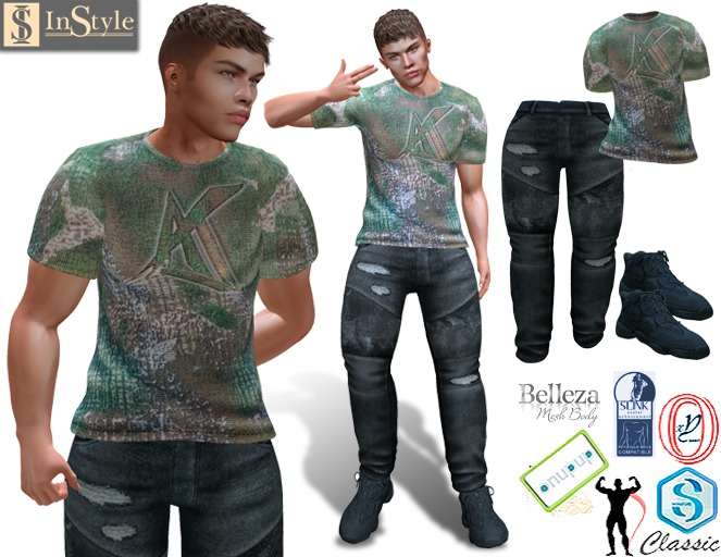 InStyl-InStyl- Men's casual suit -Full Set