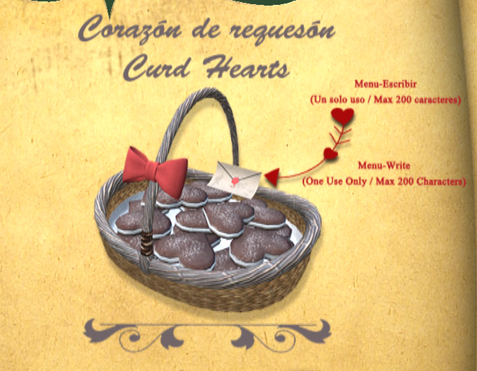 Corazon de requeson / Curd hearts [G&S]