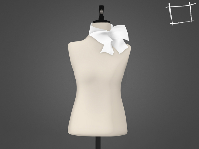 Full Perm Female Neck Scarf Foulard None Rigged