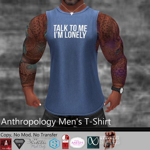 Talk to me, I'm lonely Men's T-Shirt (MATL)