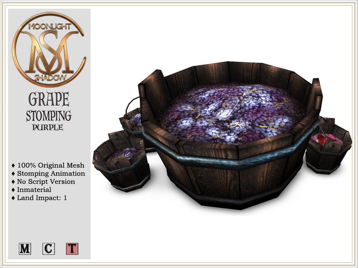 [MoonSha] Grape Stopming - Purple