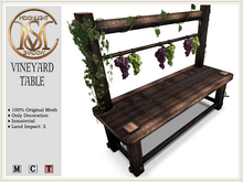 [MoonSha] Vineyard Table (Boxed)