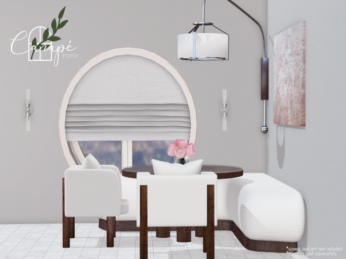[Canape] Braxton Breakfast Nook (Walnut)