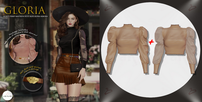 KREAM blouse VAKI KVAKI ~Gloria~