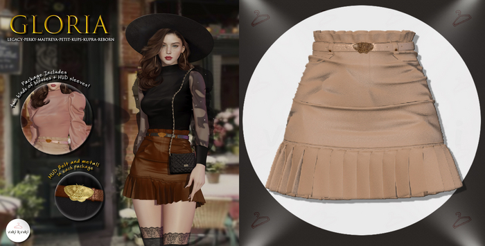 KREAM skirt  VAKI KVAKI ~Gloria~